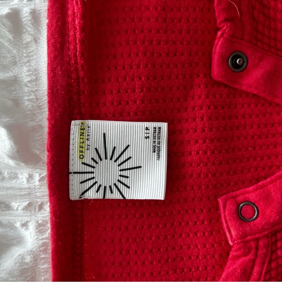 Offline Waffle Button Up - Picture 3 of 3